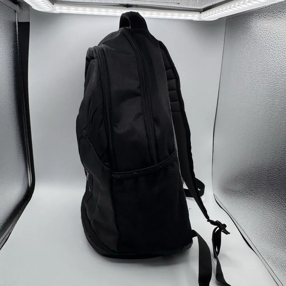 Under Armour Hustle 3.0 Backpack Black UA Storm Laptop Gym School VGUC